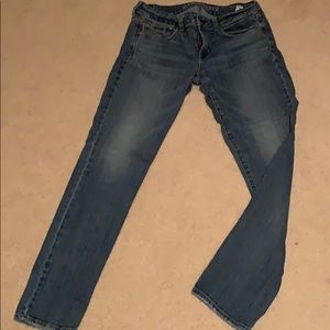 American Eagle Skinny stretch blue jeans